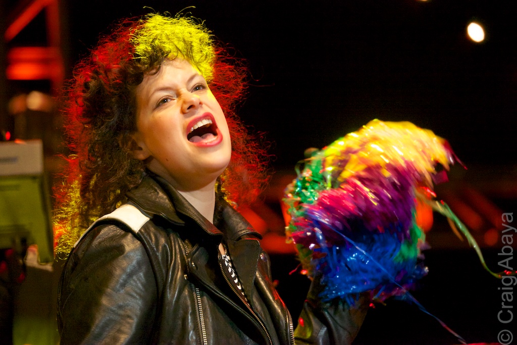 Régine Chassagne of Arcade Fire by Craig Abaya