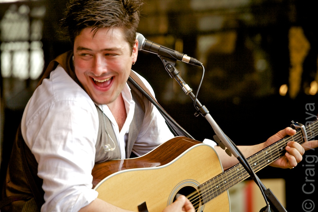 Marcus Mumford of Mumford & Sons by Craig Abaya